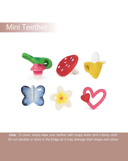 Oli & Carol Ramonita The Radish-Natural Rubber Teether-Easy Grip-0M+