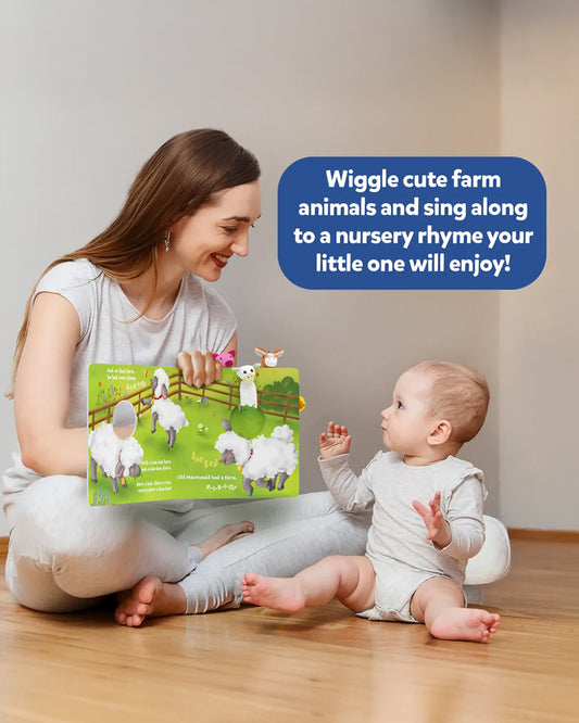 Skillmatics Old Macdonald Had a Farm-Puppet Book-12 Colorful Pages-Encourages Active Participation-6M+