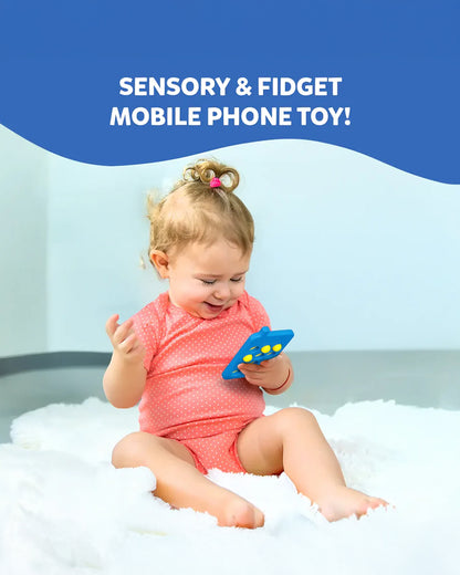Skillmatics Push & Pop Mobile Phone-Pretend & Play Toy-Waterproof-Non Toxic-9M+