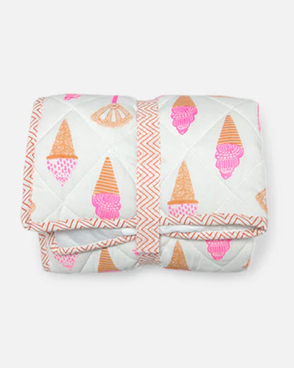 The Almirah Diaper Changing Mat-Ice Cream