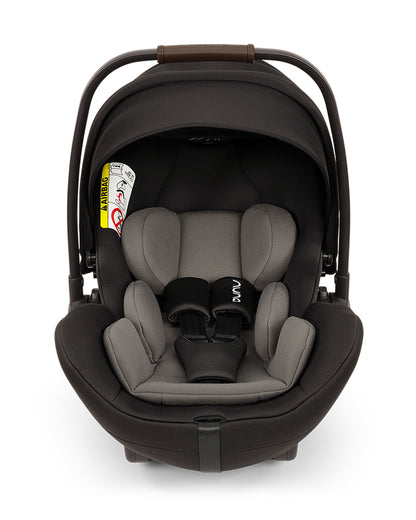Nuna Arra Flex Baby Car Seat-Rear Facing-Flat Recling Seat 157 Degrees-3 Positions Recline-10 Positions Adjustable Headrest-For 0 to 2Y (Upto 13 Kg)-Caviar