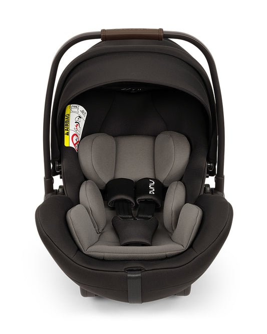 Nuna Arra Flex Baby Car Seat-Rear Facing-Flat Recling Seat 157 Degrees-3 Positions Recline-10 Positions Adjustable Headrest-For 0 to 2Y (Upto 13 Kg)-Caviar