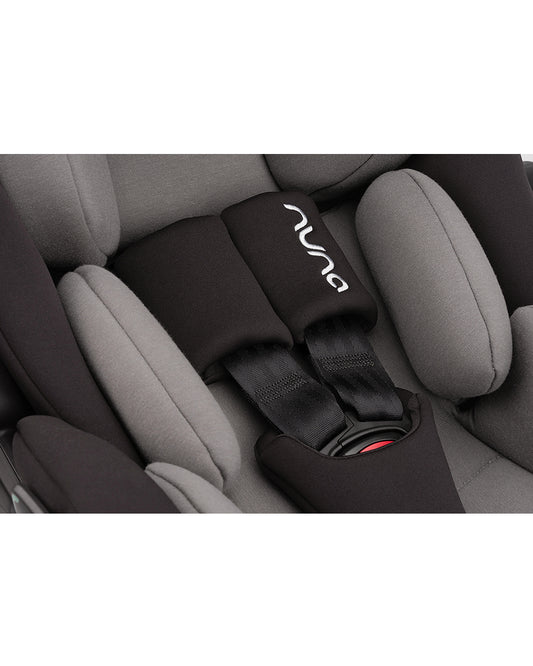 Nuna Arra Flex Baby Car Seat-Rear Facing-Flat Recling Seat 157 Degrees-3 Positions Recline-10 Positions Adjustable Headrest-For 0 to 2Y (Upto 13 Kg)-Caviar
