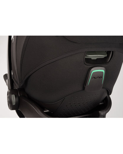 Nuna Arra Flex Baby Car Seat-Rear Facing-Flat Recling Seat 157 Degrees-3 Positions Recline-10 Positions Adjustable Headrest-For 0 to 2Y (Upto 13 Kg)-Caviar