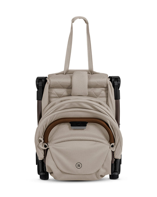 Silver Cross Clic 2 Cabin Friendly Stroller-With Stroller Bag-One Hand Fold-Includes Rain Cover-For 0 to 4Y (Upto 22 kg)-Latte