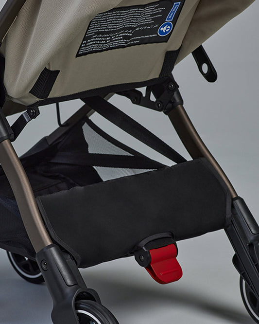 Silver Cross Clic 2 Cabin Friendly Stroller-With Snack Tray-One Hand Fold-Includes Rain Cover-For 0 to 4Y (Upto 22 kg)-Latte