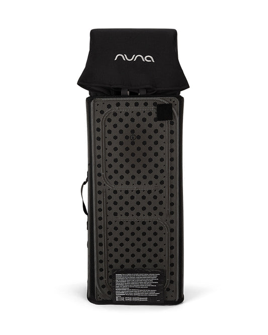 Nuna SENA Aire Travel Cot & Playard-With Triple-Layered Mesh Mattress-360 Degree Airflow-One Hand Fold-Light Weight & Portable-Includes Travel Bag-0 to 3Y-Caviar