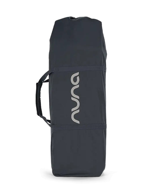 Nuna SENA Aire Travel Cot & Playard-With Triple-Layered Mesh Mattress-360 Degree Airflow-One Hand Fold-Light Weight & Portable-Includes Travel Bag-0 to 3Y-Caviar