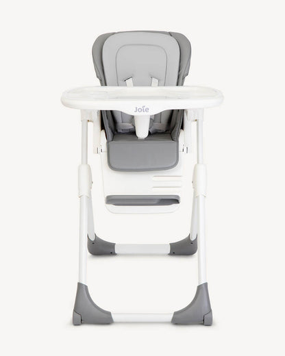 Joie Mimzy Recline High Chair-5 Position Recline-7 Height Positions-2 Years Warranty-Upto 15 Kg-Arctic