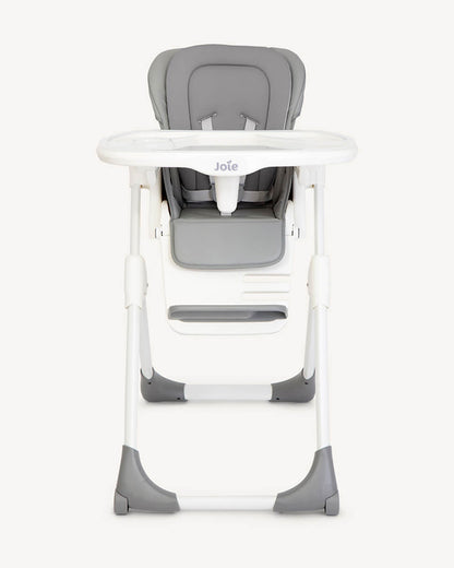 Joie Mimzy Recline High Chair-5 Position Recline-7 Height Positions-2 Years Warranty-Upto 15 Kg-Arctic