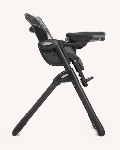 Joie Mimzy Recline High Chair-5 Position Recline-7 Height Positions-2 Years Warranty-Upto 15 Kg-ABC Charcoal