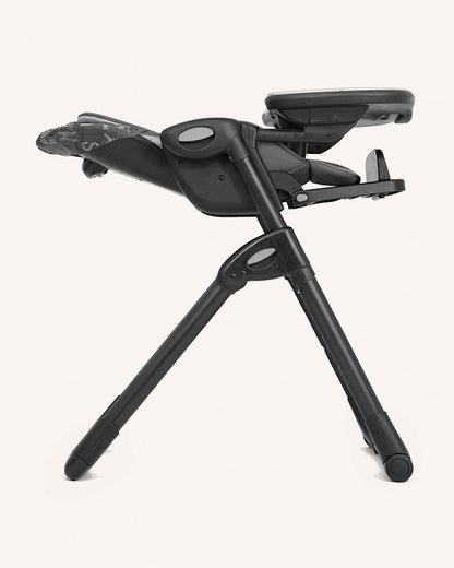 Joie Mimzy Recline High Chair-5 Position Recline-7 Height Positions-2 Years Warranty-Upto 15 Kg-ABC Charcoal