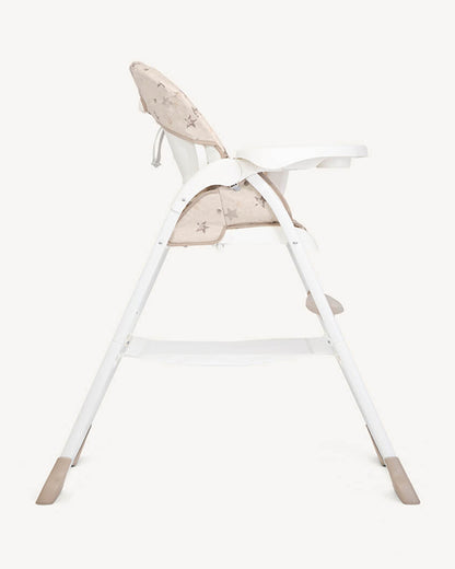 Joie Mimzy Snacker Baby High Chair-One Hand Quick Compact Fold-Streamlined Design-6M to 3Y (Upto 15Kg)-Cosmo Tan