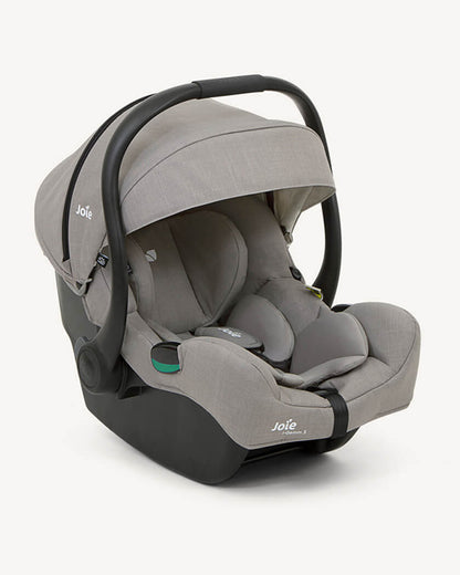 Joie i-Gemm 3 Baby Car Seat-Rear Facing-Airline Certified-3 Point Harness-UPF 50+ Sun & Water Repellent Canopy-For 0 to 1.5Y (Upto 13 Kg)-Pebble
