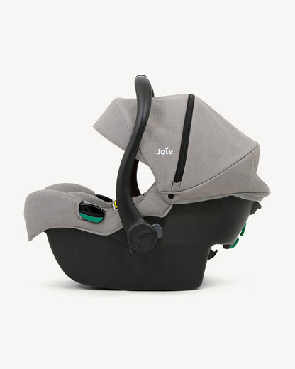 Joie i-Gemm 3 Baby Car Seat-Rear Facing-Airline Certified-3 Point Harness-UPF 50+ Sun & Water Repellent Canopy-For 0 to 1.5Y (Upto 13 Kg)-Pebble