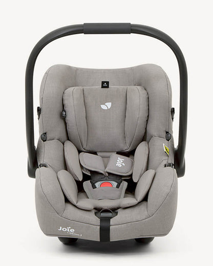 Joie i-Gemm 3 Baby Car Seat-Rear Facing-Airline Certified-3 Point Harness-UPF 50+ Sun & Water Repellent Canopy-For 0 to 1.5Y (Upto 13 Kg)-Pebble