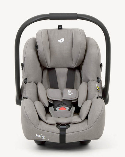 Joie i-Gemm 3 Baby Car Seat-Rear Facing-Airline Certified-3 Point Harness-UPF 50+ Sun & Water Repellent Canopy-For 0 to 1.5Y (Upto 13 Kg)-Pebble
