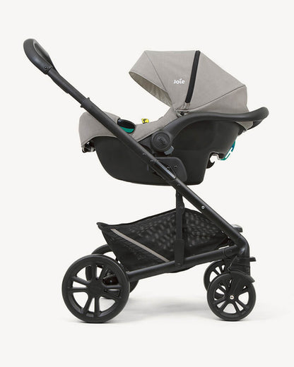 Joie i-Gemm 3 Baby Car Seat-Rear Facing-Airline Certified-3 Point Harness-UPF 50+ Sun & Water Repellent Canopy-For 0 to 1.5Y (Upto 13 Kg)-Pebble