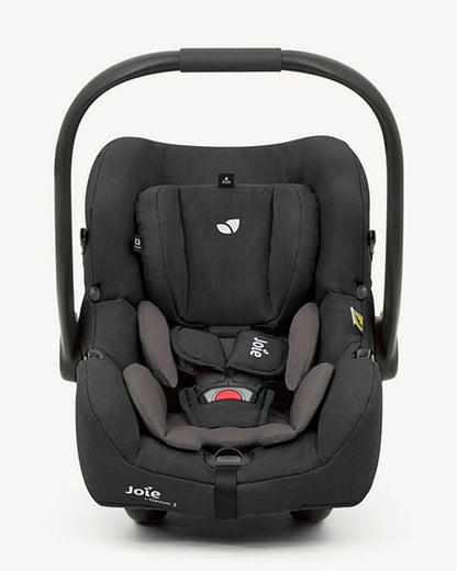 Joie i-Gemm 3 Baby Car Seat-Rear Facing-Airline Certified-3 Point Harness-UPF 50+ Sun & Water Repellent Canopy-For 0 to 1.5Y (Upto 13 Kg)-Shale