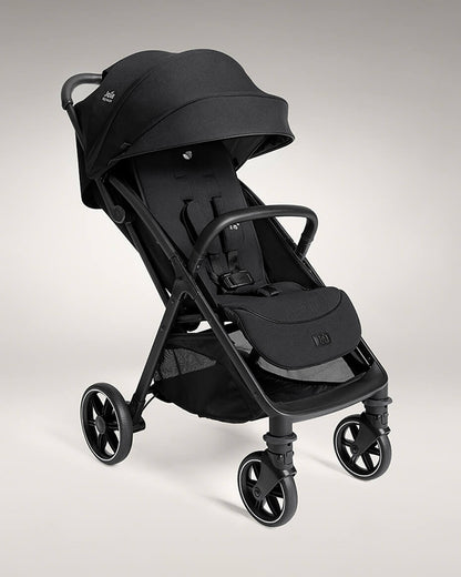 Joie Parcel LX Lightweight Stroller-One Hand Fold-Flat Reclining Seat-Car Seat Compatible-Mesh Window On Canopy-2 Years Warranty-For 0 to 4Y (Upto 22 Kg)-Eclipse