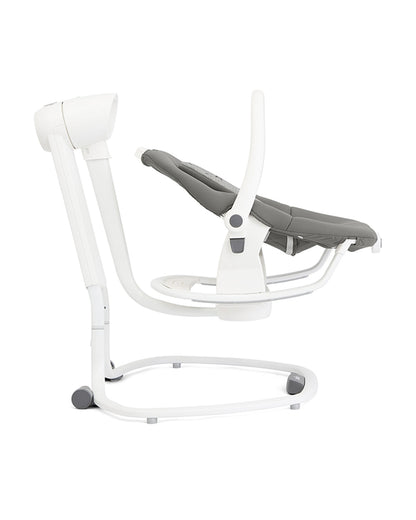 Joie Serina 2in1 Baby Swing & Rocker-6 Swing Speeds-3 Positions Recline-With Toy Bar-2 Years Warranty-For 0 to 9 Kg-Cosmo Grey