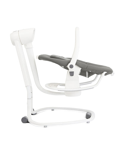 Joie Serina 2in1 Baby Swing & Rocker-6 Swing Speeds-3 Positions Recline-With Toy Bar-2 Years Warranty-For 0 to 9 Kg-Cosmo Grey