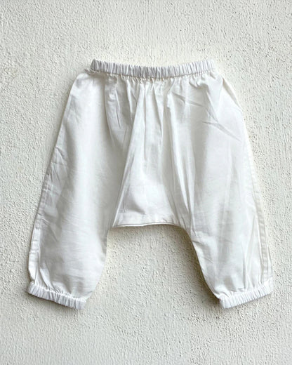 Whitewater Kids Indigo Jhabla Set-Zoo Print-100% Organic Cotton-For Infants