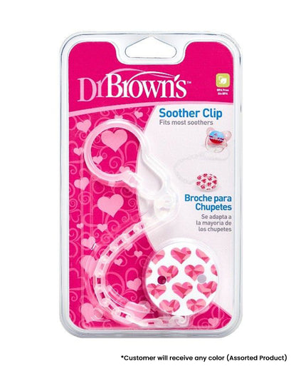 Dr. Brown's Pacifier & Soother Chain Clip-Assorted
