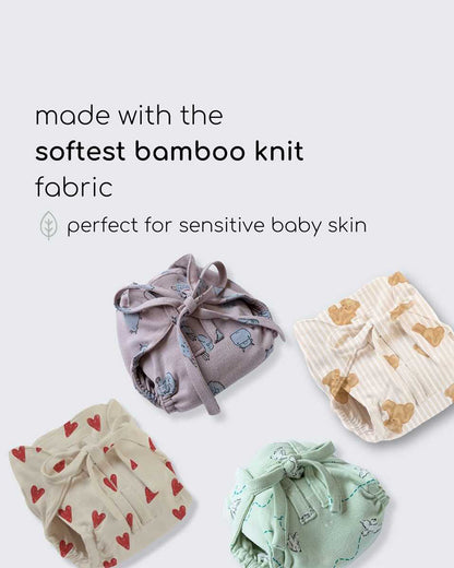 Cocoon Care Freedom Flighter Cloth Nappy-Bamboo Muslin-Washable & Reusable