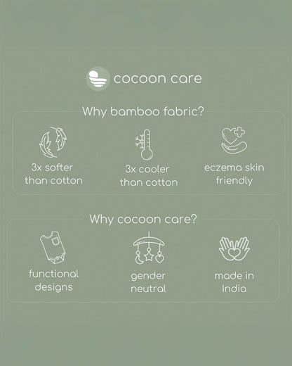 Cocoon Care Veggie Patch Party Bamboo Muslin Swaddle-Light Blue-Infant Wraps