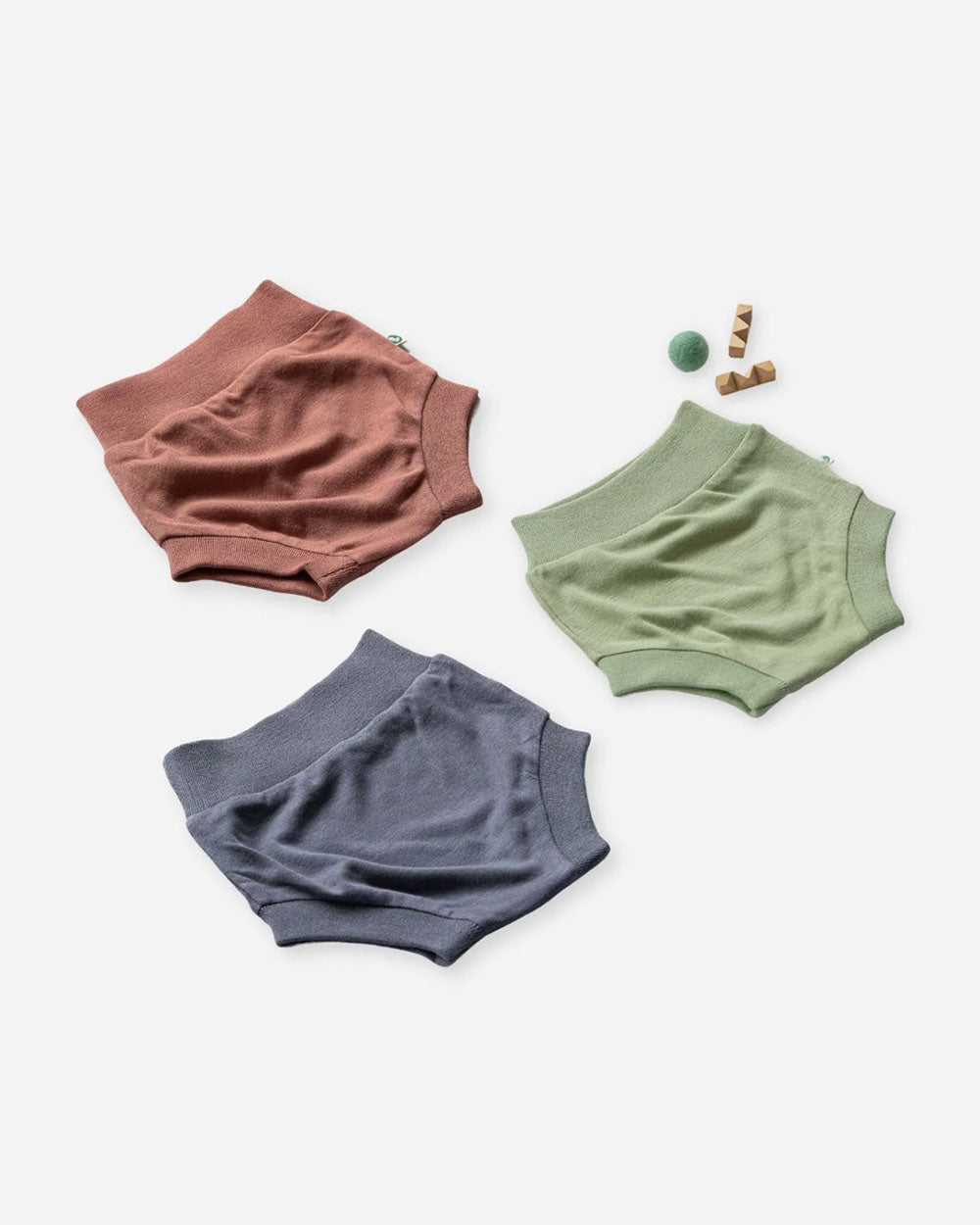Natural, Sage Green & Blue