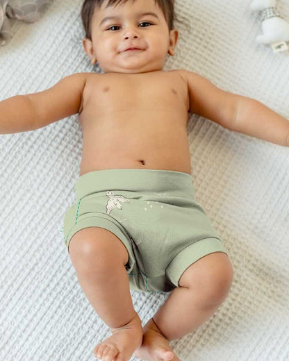 Cocoon Care Sage Green Panty-Freedom Flighter-Bamboo-For Infants