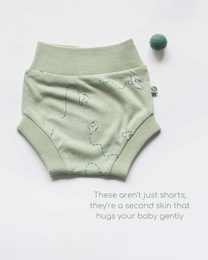 Cocoon Care Sage Green Panty-Freedom Flighter-Bamboo-For Infants