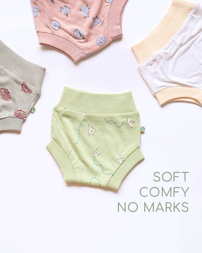 Cocoon Care Sage Green Panty-Freedom Flighter-Bamboo-For Infants
