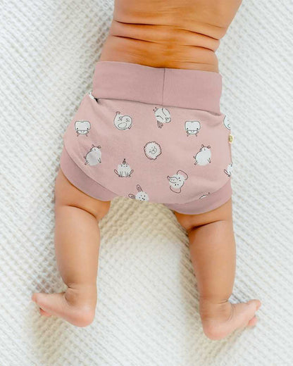 Cocoon Care Pastel Pink Panty-Wild Polka-Bamboo-For Infants