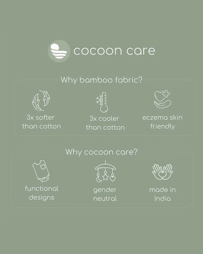 Cocoon Care Baby Shower Bedding Set-Pack of 4-Apple Splash-Little Dreamer Gift Pack-For Newborn