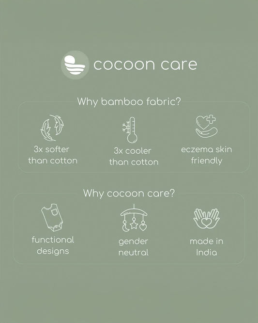 Cocoon Care Bamboo Muslin Bandana Bib & Wash Cloth-Apple Splash-Super Absorbent-For Infants