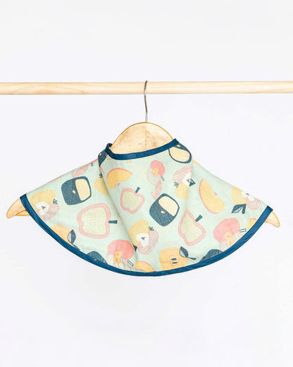 Cocoon Care Bamboo Muslin Burp Cloth-Apple Splash-Super Soft-For Infants