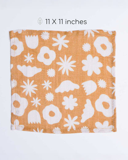 Cocoon Care Bamboo Muslin Wash Cloth-Bloom Baby Bloom-Super Handy & Convenient-0-36 Months