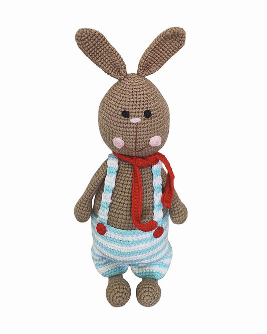 Happy Threads Fanny Soft Toy-Handmade-Easily Washable-Plush Cuddly Toy For Newborn