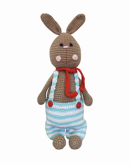 Happy Threads Fanny Soft Toy-Handmade-Easily Washable-Plush Cuddly Toy For Newborn