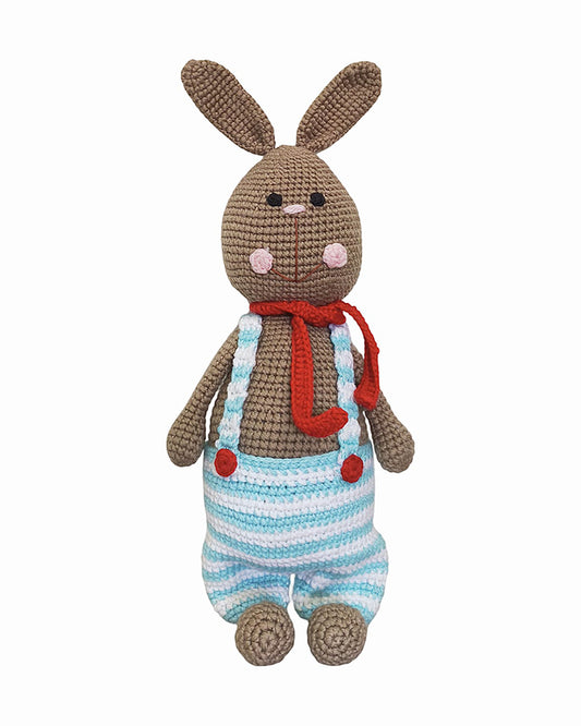 Happy Threads Fanny Soft Toy-Handmade-Easily Washable-Plush Cuddly Toy For Newborn