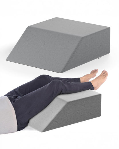 Fovera Pregnancy Pillow-Multipurpose Leg Elevation-Grey-Memory Foam-For Maternity