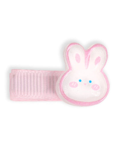 Kicks & Crawl Peach Hair Clips-Bow-tiful-Metal-Pack of 5-For Infants