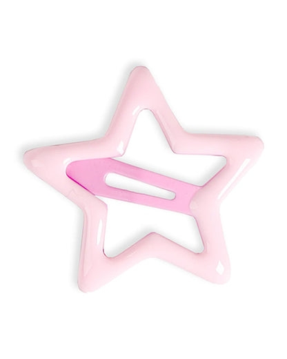 Kicks & Crawl Multicolor Hair Clips-Twinkle Pastels-Metal-Pack of 4-For Infants