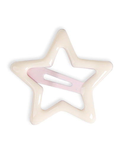 Kicks & Crawl Multicolor Hair Clips-Twinkle Pastels-Metal-Pack of 4-For Infants