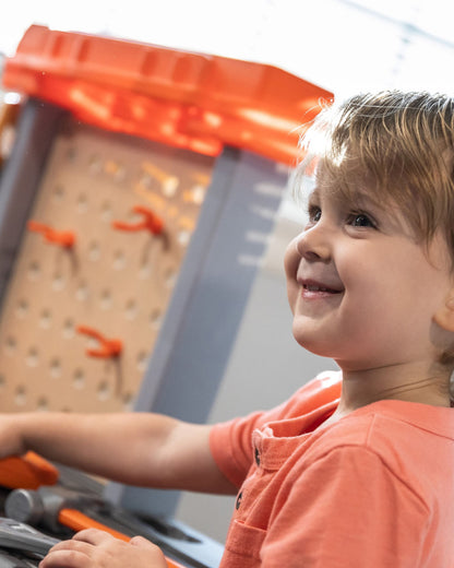 Step2 Handyman Workbench-Pretend & Play Toy-Includes 30+ Pieces Tool Set-Promotes Imaginative Play-36M+