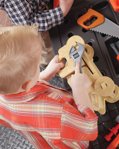 Step2 Handyman Workbench-Pretend & Play Toy-Includes 30+ Pieces Tool Set-Promotes Imaginative Play-36M+