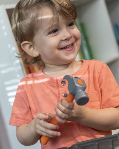 Step2 Handyman Workbench-Pretend & Play Toy-Includes 30+ Pieces Tool Set-Promotes Imaginative Play-36M+