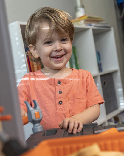 Step2 Handyman Workbench-Pretend & Play Toy-Includes 30+ Pieces Tool Set-Promotes Imaginative Play-36M+